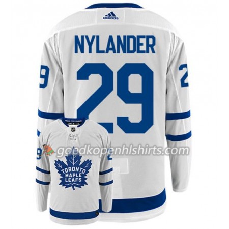 Toronto Maple Leafs WILLIAM NYLANDER 29 Adidas Wit Authentic Shirt - Mannen